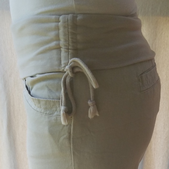 Tan linen pants - Picture 2 of 3